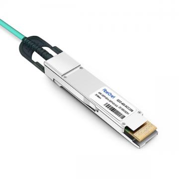 Cisco QDD-400-AOC25M 400G QSFP-DD Transceiver, Active Optical Cable, 25 meters