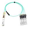 Cisco 40GBASE-CR4 QSFP to 4 10GBASE-CU SFP+ direct-attach breakout cable, 7-meter, active #1 small image