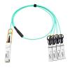 Cisco 40GBase-AOC QSFP to 4 SFP+ Active Optical breakout Cable, 2-meter #1 small image