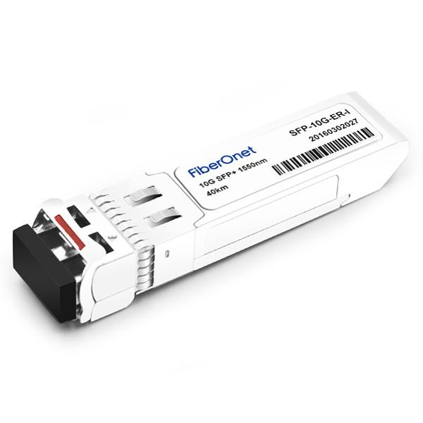 Cisco SFP-10G-ER-I multirate 10GBASE-ER, 10GBASE-EW and OTU2e SFP+ Module for SMF, Industrial Temperature range #1 image