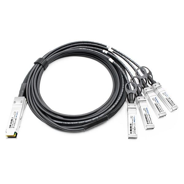 Cisco QSFP-4SFP25G-CU2M 100GBase QSFP to 4xSFP25G Passive Copper Splitter Cable, 2-meter #1 image