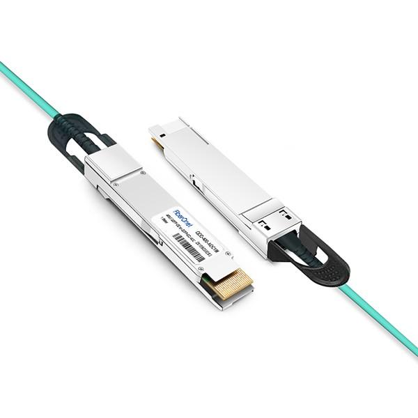 Cisco QDD-400-AOC1M 400G QSFP-DD Transceiver, Active Optical Cable, 1 meter #4 image